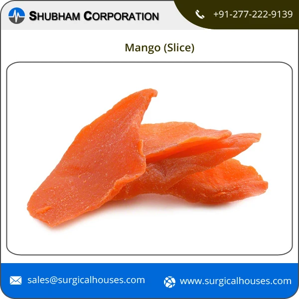 Wholesale Dried Dehydrated Fruits Mango Slice Available in 100gm Box Packaging