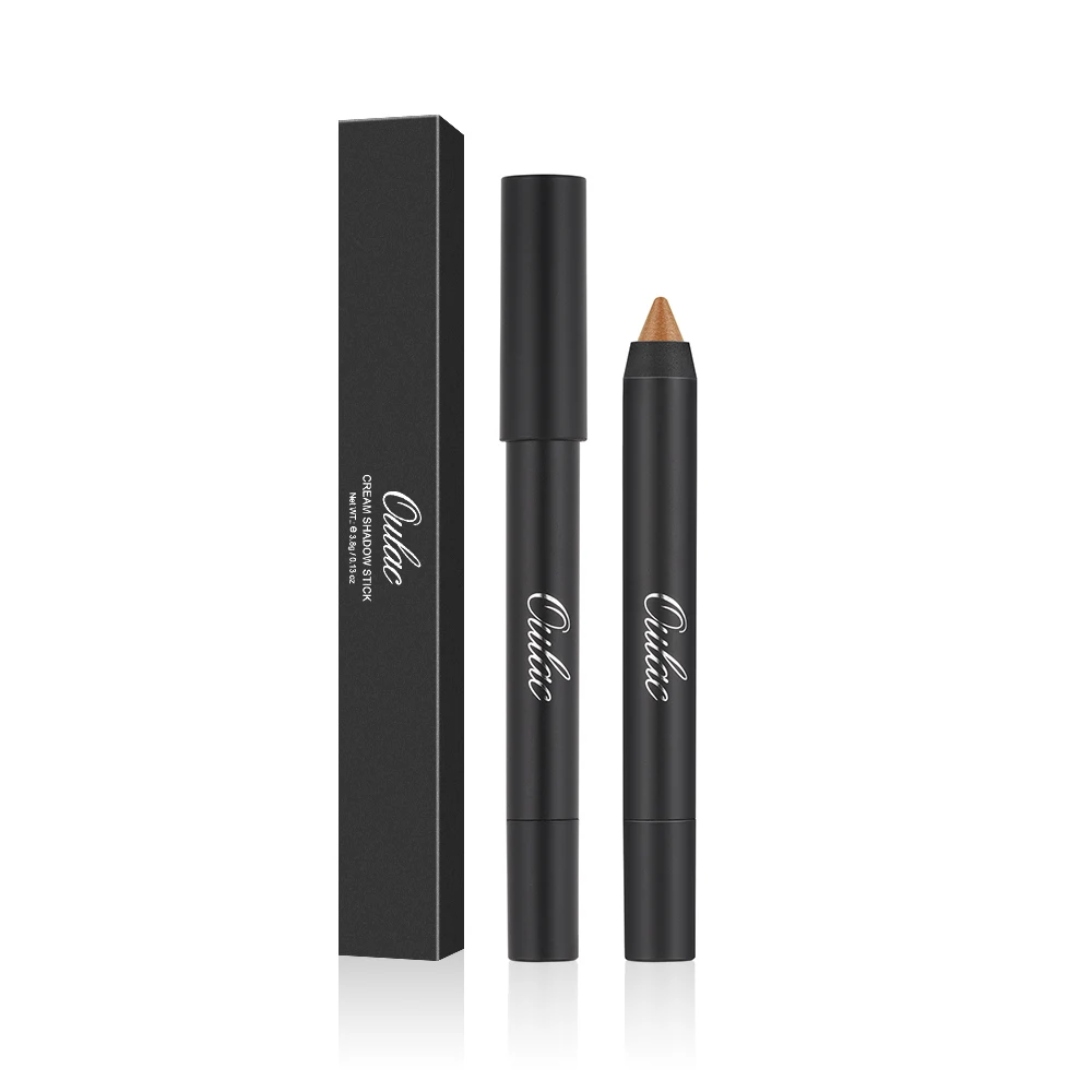 OULAC Problack long high quality in stock eye makeup eyeshadow pencil cream shadow stick