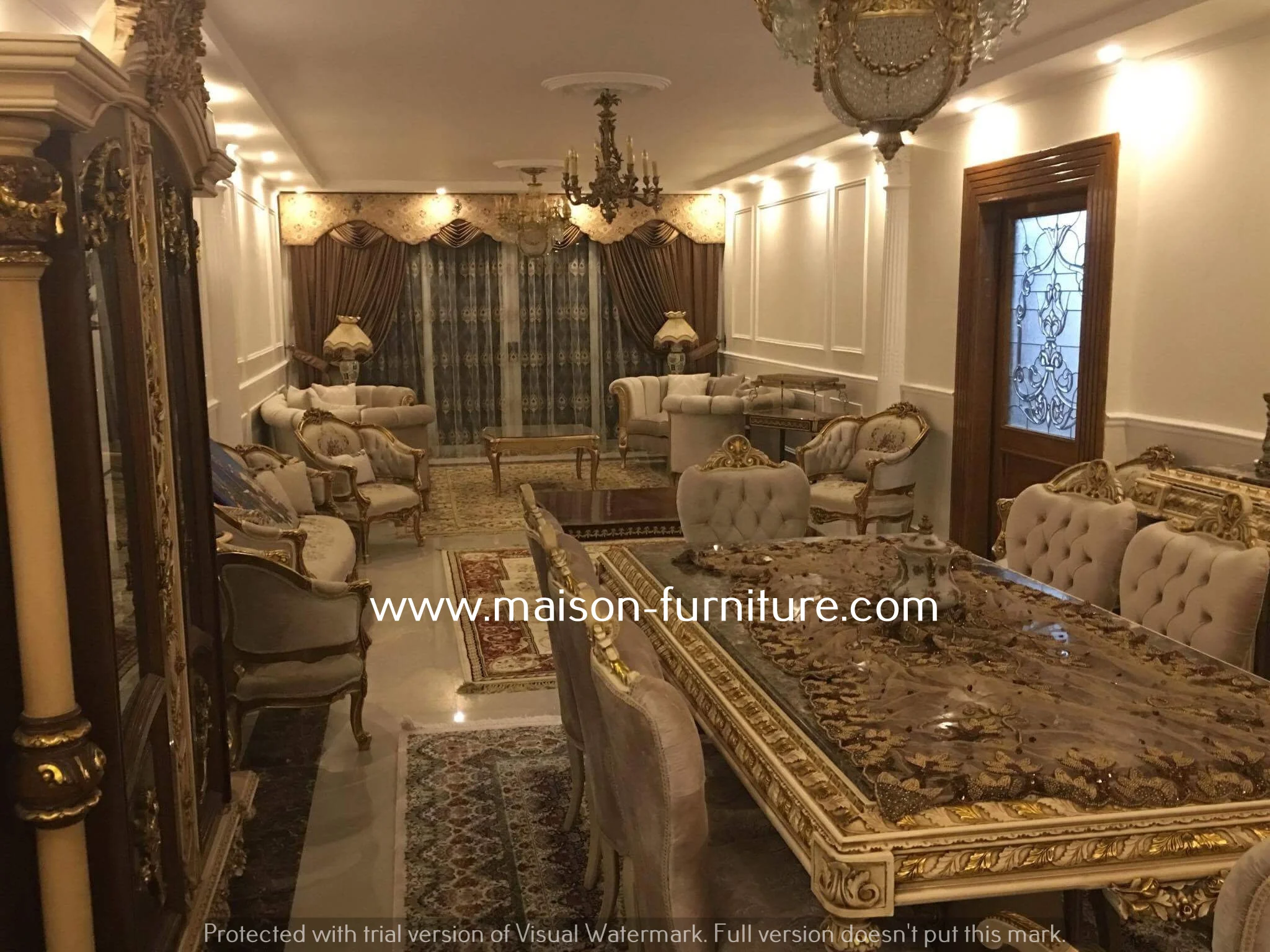 Antique dining room set