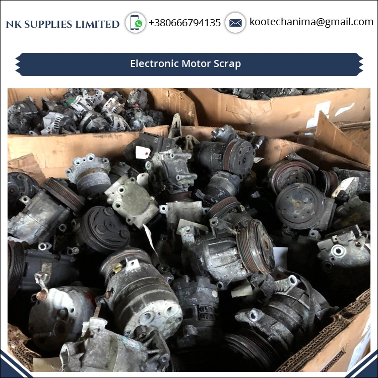 
Leading Supplier of Widely Selling 99% Electric Starter / Alternators Motor Scraps 