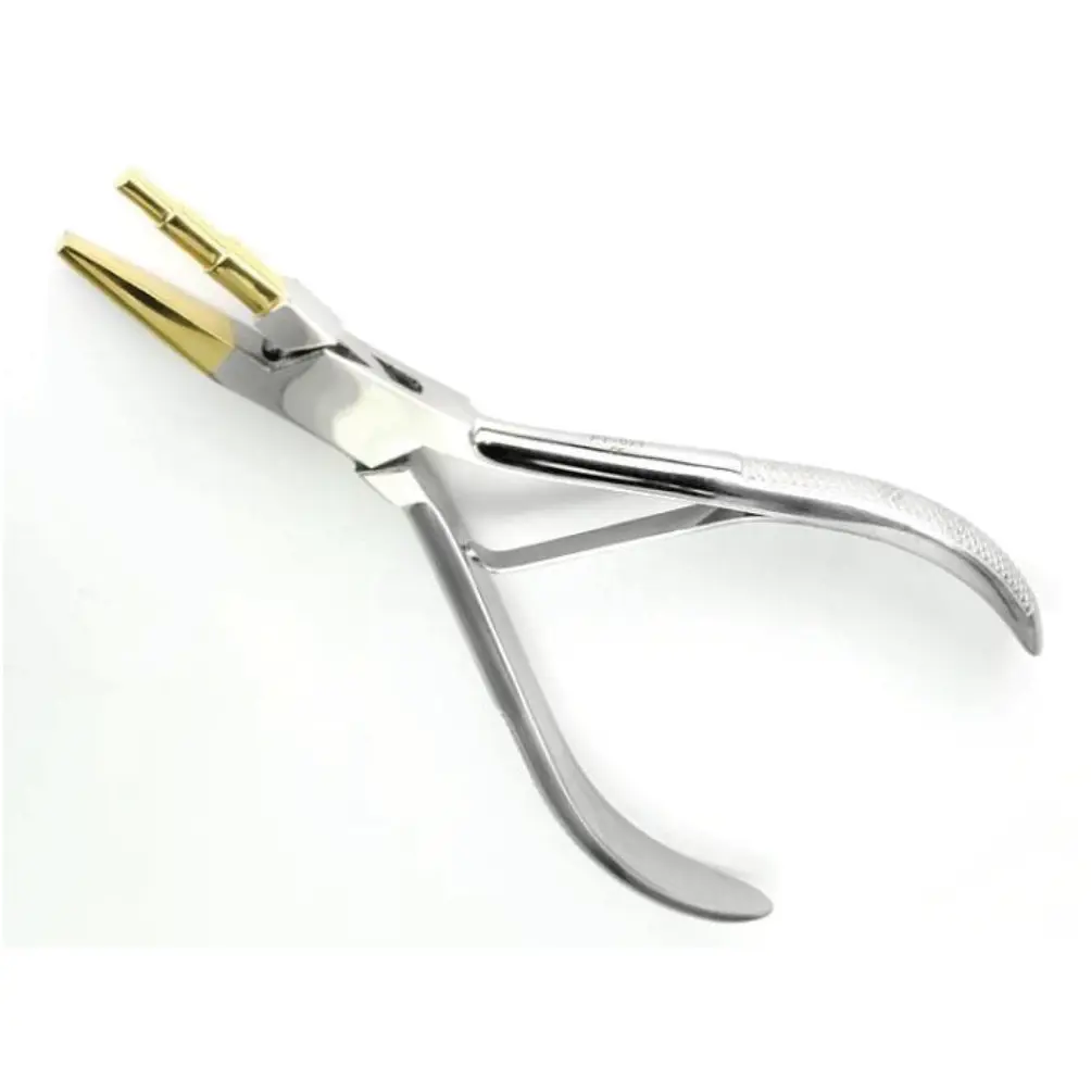 Brass Tip Nose Ring Pliers - Bend the Perfect Nose Screw Every Time