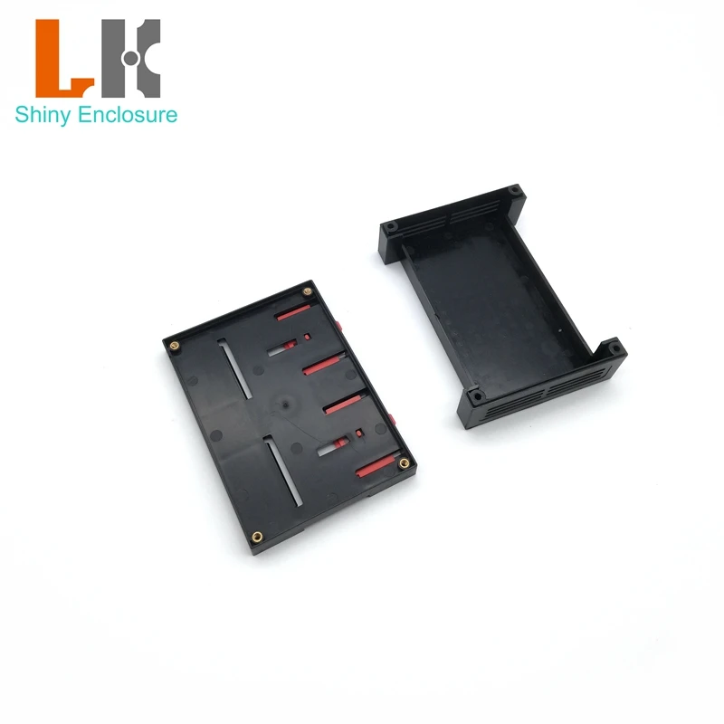 Высококачественный ПЛК 125*90*40 мм корпус управления Din-рейкой из АБС-пластика коробки для