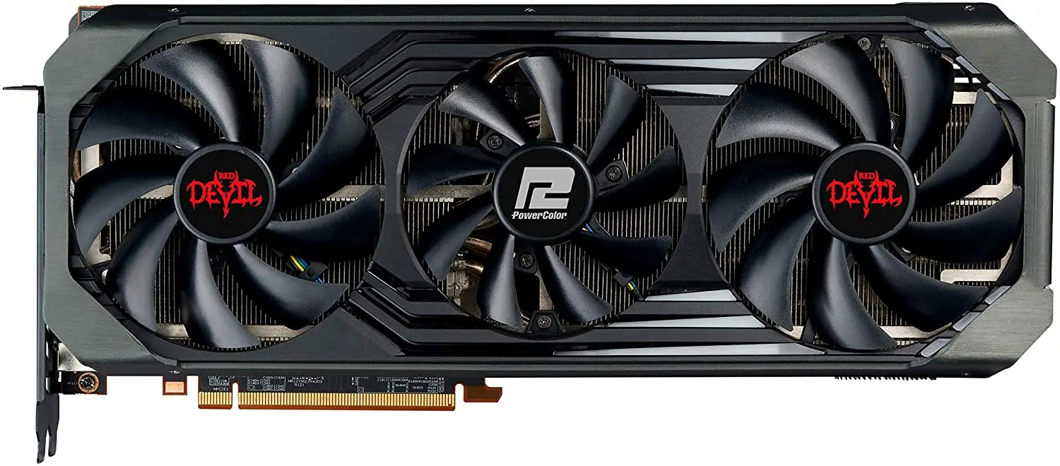 PowerColor Red Devil AMD Radeon RX 6900 XT Ultimate Gaming Graphics Card with 16GB GDDR6 Memory, Powered by AMD RDNA 2 HD_MI 2.1