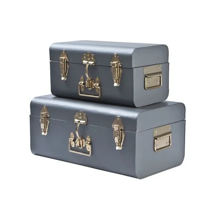 Metal Storage Trunk Boxes For Home Decor Accessories With Finest Quality Clothes Storage Box For Sale