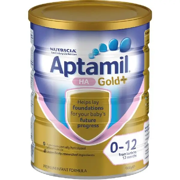 Aptamil Gold + детский молочный порошок этап 1,2,3,4