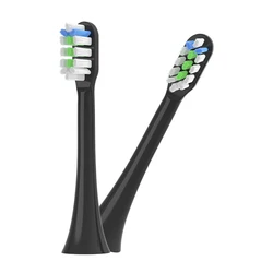 Wholesale Whitening 4Pcs Black Electric Toothbrush Replacement Heads For Soocas X3 X5
