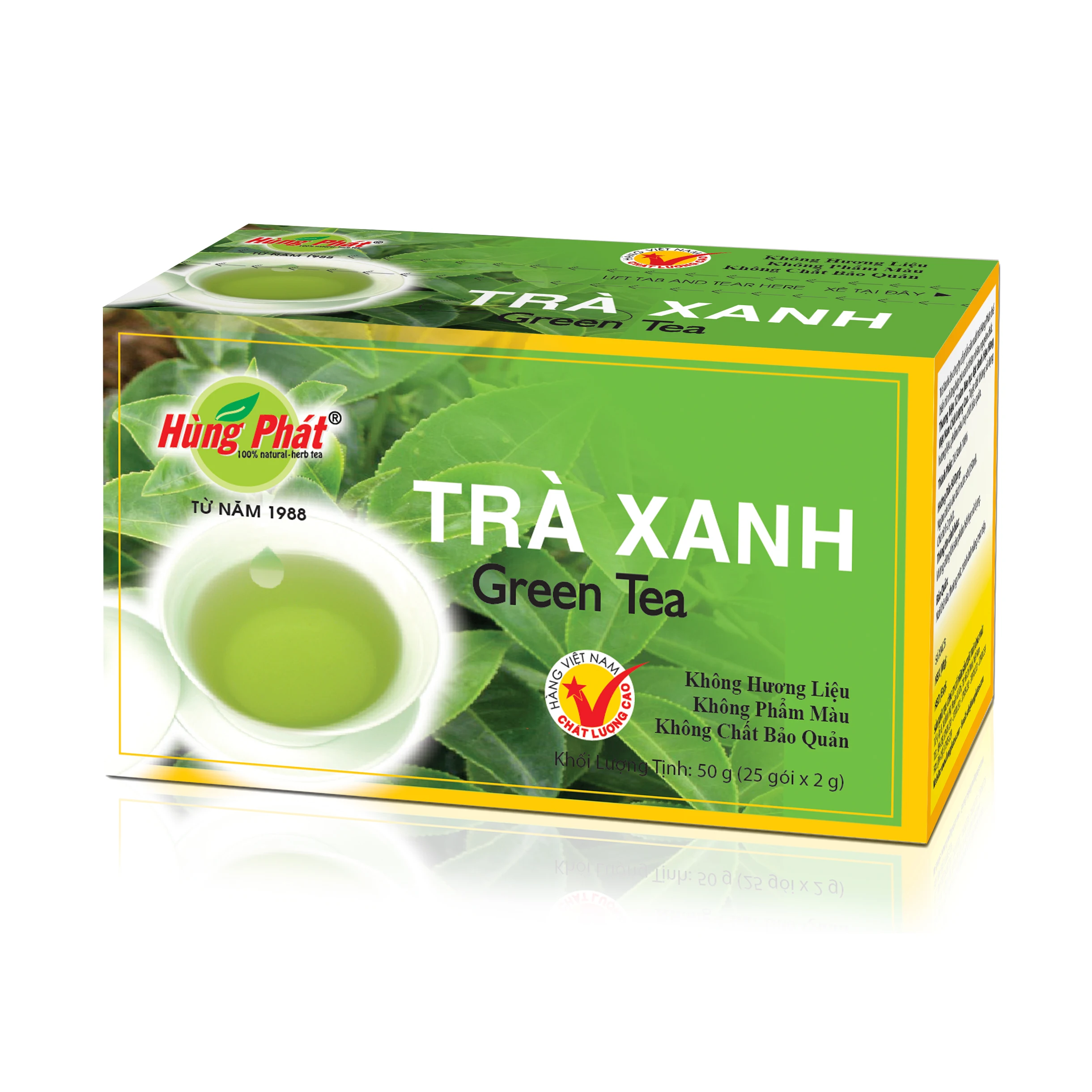 Green Tea 100% Natural Herbal Detox Body Herbal Approved HACCP  and ISO