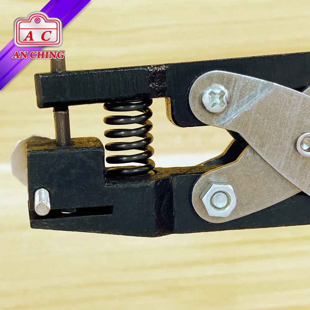 Light One Hand Use Adjustable Guide Hole Slot Punch