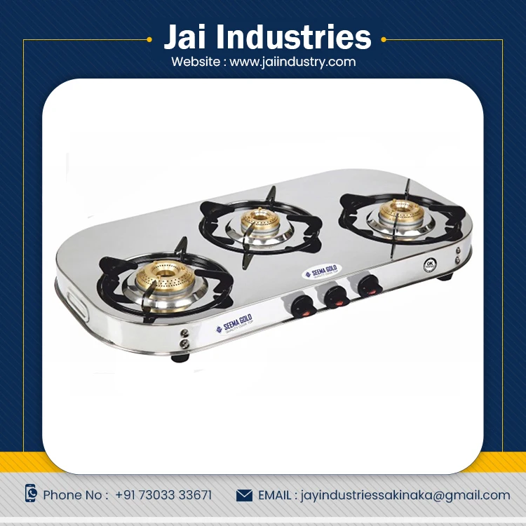 3 Burner Household Gas Stove with Low Price