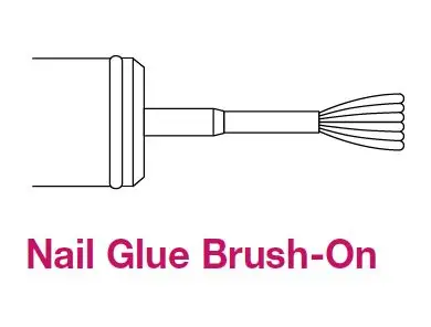 Korea VIVI Nail Glue 10g Brush Type