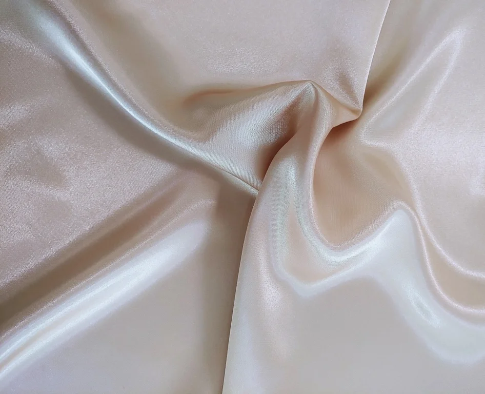 Light Weight Satin Fabric Soft Customized Color Fabric Available Stock for Apparel Dresses Clothes APBL087