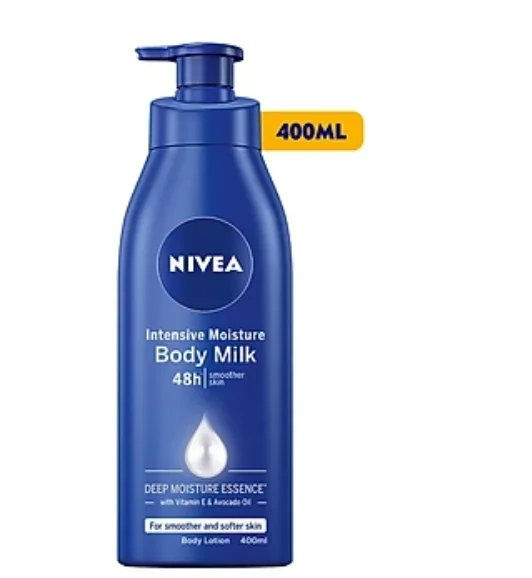 High Quality Nivea Intensive Moisture Extra Repair Body Milk 400ml x 12 Bottle