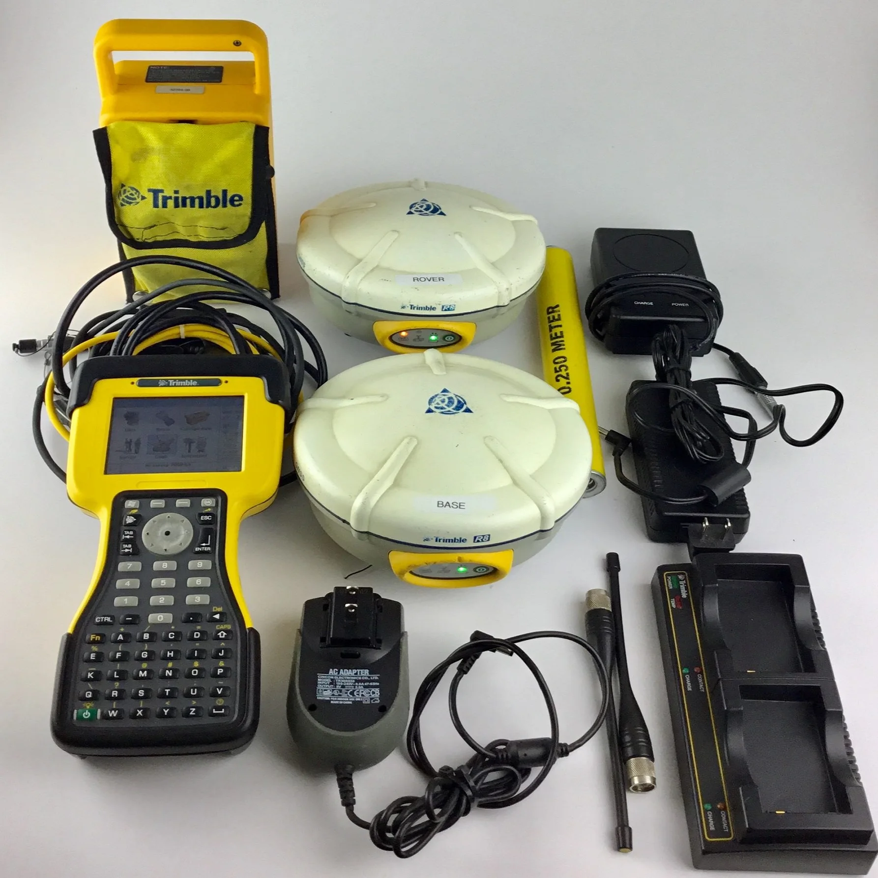 Trimbles R8 Model 2 GPS/GNSS Base and Rover w/ TSC2 Access