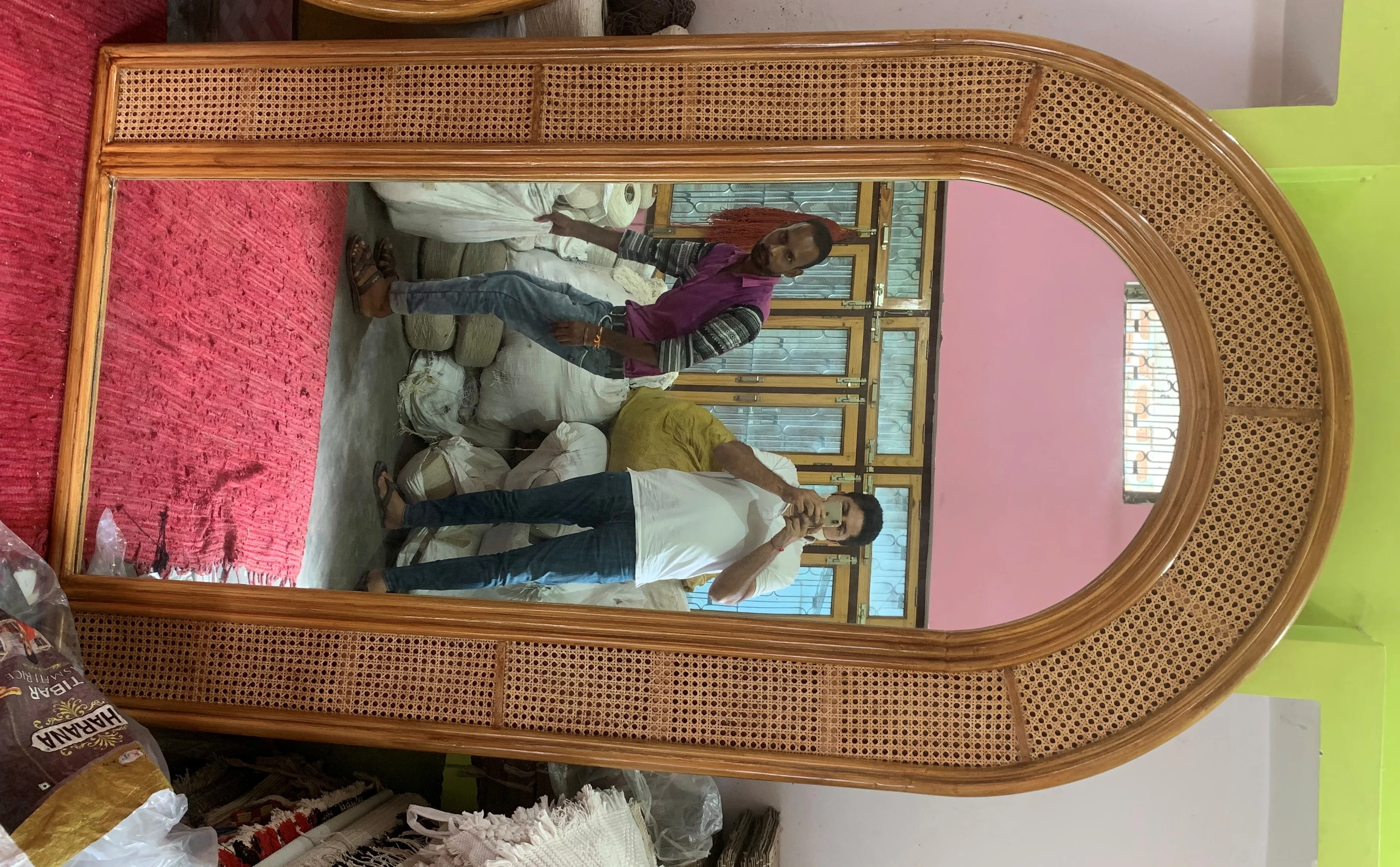 Настенная декоративная деревянная винтажная барочная рама для зеркала в раме