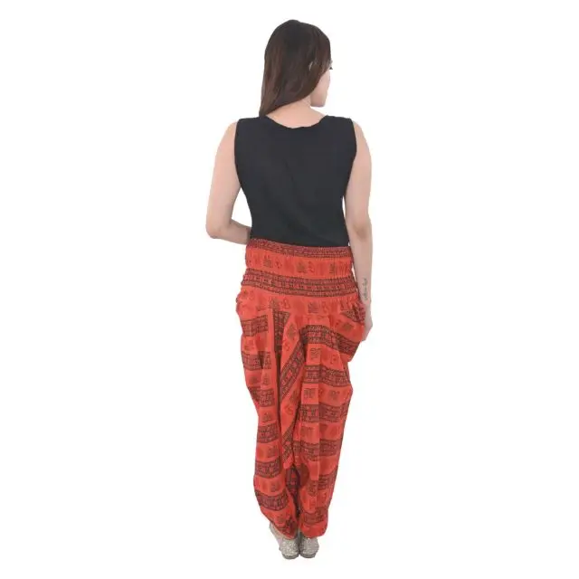 BOHO HAREM PANTS Yoga Pants Hippie Trousers Bohemian Clothes For Women & Balloon Trouser Lounge wear Festival Summer Boho Beach