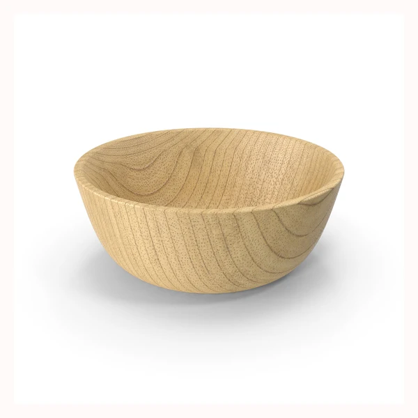 Customized Design and Size Salad Or Soup Serving Bowl Chinese Wooden Bowl Boat Shape Acacia Wooden Serving Bowl