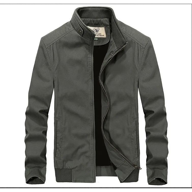 Hot-selling autumn Kaki Jacket for men OEM/ODM outdoor sporty Street Slyte made in Viet Nam