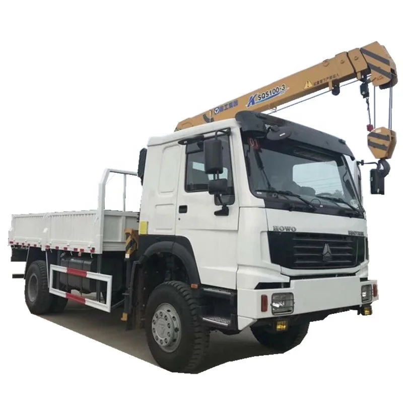 Грузовой кран Sinotruck 4x4 8 тонн 10