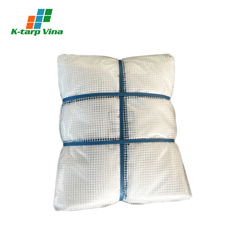 Top Product Of K-Tarp Vina Vietnam Custom Color Transparent Tarpaulin Plastic Cover 3 X