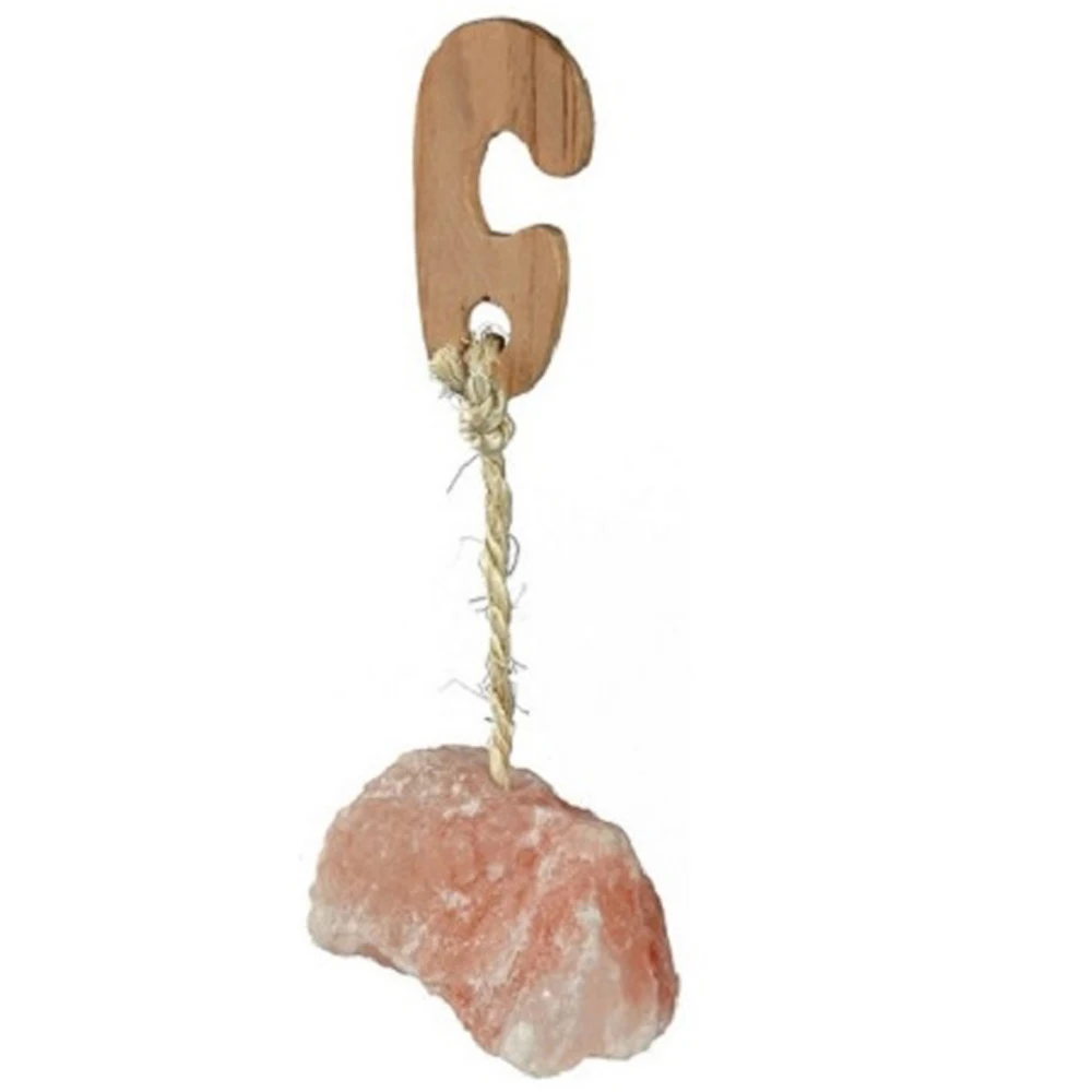Best Price Himalayan Rich in Minerals Certified Natural Organic Crystal Dark Pink Salt Rock Salt Round Shape With Rope
