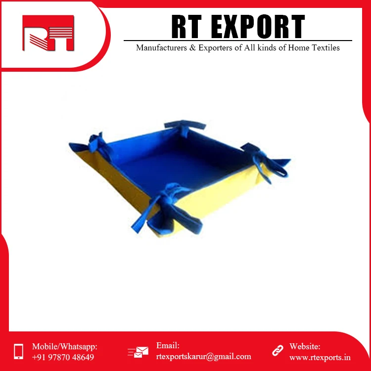 100% Pure Cotton Best Quality Bread Basket Available In Manufacturer Price .