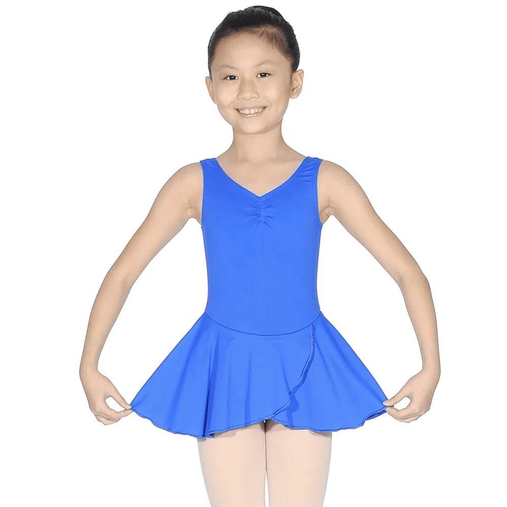 
 Детское базовое танцевальное платье свободного дизайна, гимнастические тренировочные колготки, эластичная танцевальная одежда, юбка, балетные платья для девочек  