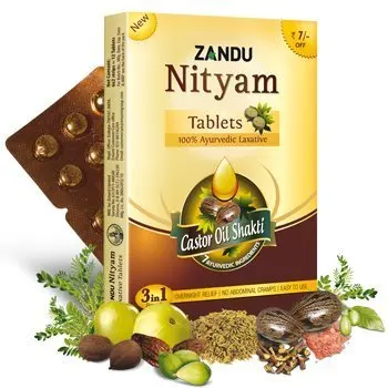 
Zandu Nityam-relief from constipation 