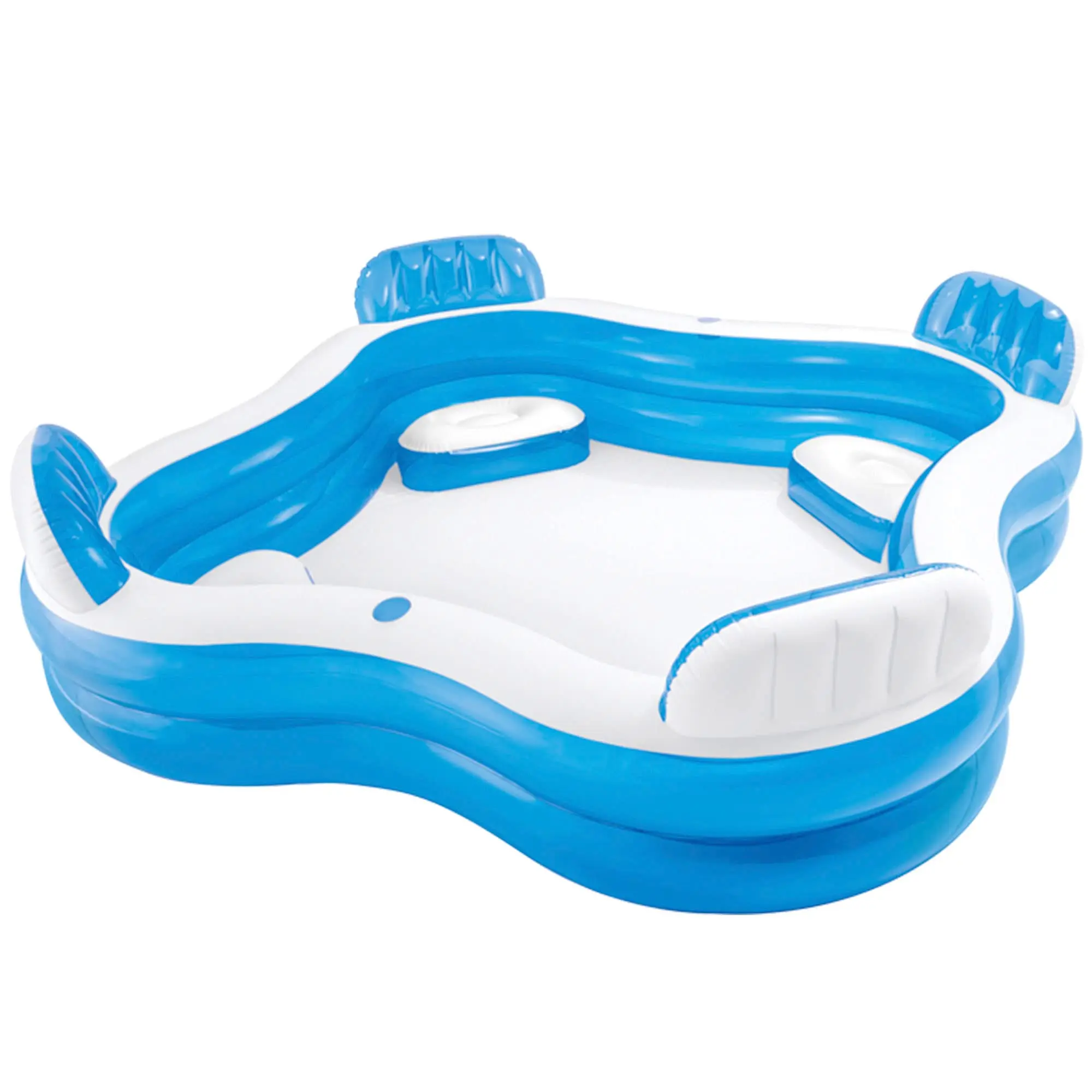 Intex 12-56475NP Pool Swim Center Family Lounge Inflatable Pool For Family