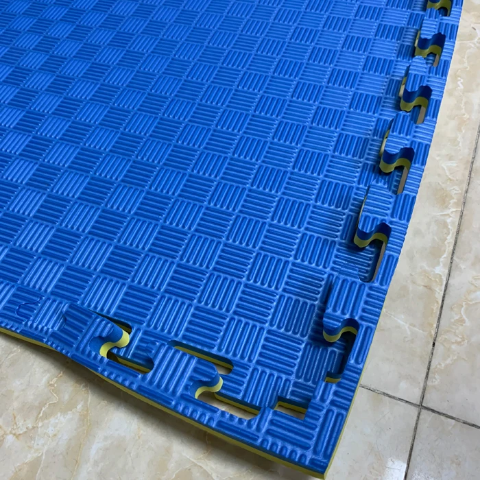 Professional Shock-absorbing badminton court tatami judo used gym rubber mat