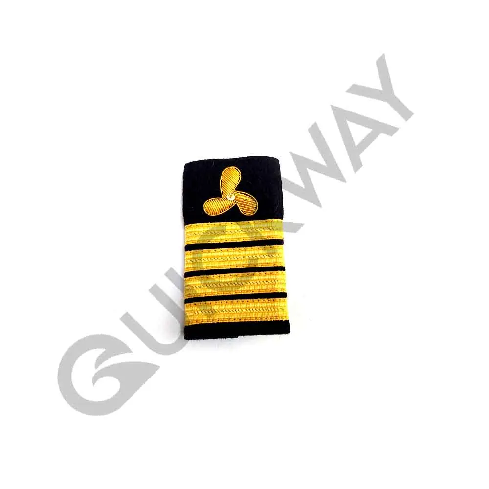 Epaulette Shoulder Board Merchant Navy Soft Slip on Propeller Engineer