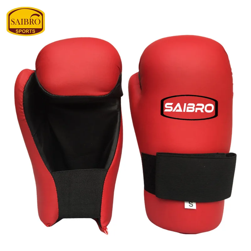 Customized Semi Contact Gloves with Open Hand Design Martial Arts Sparring Taekwondo MMA Training Gloves