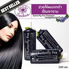 
Wholesale OEM Best Quality Butterfly Pea Shampoo, Natural Herbal Shampoo, Flower Handmade Shampoo Thailand 