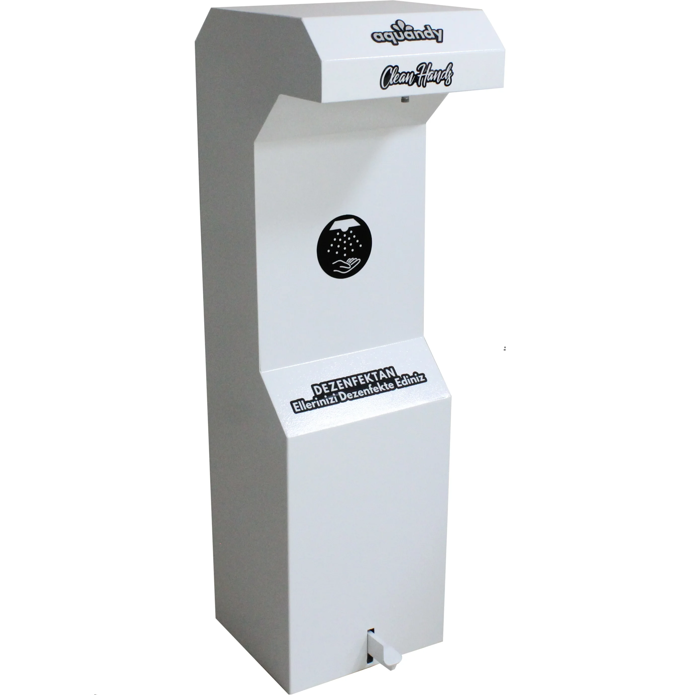  Hand Sanitizer Spray Machine Foot Operated / Touchless Dispenser - 18 Liter No Electricity Required Indoor and