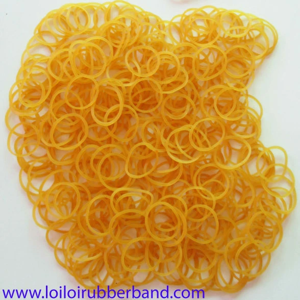 
Strong Flexible O ring Cheap Yellow rubber bands small size apple / Elastic & Colorful rubber band for daily uses 