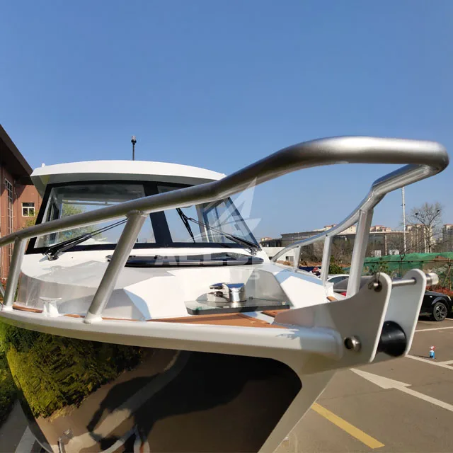 Profisher boat 6.25m fishing boats fishing vessel aluminum boat with outboard