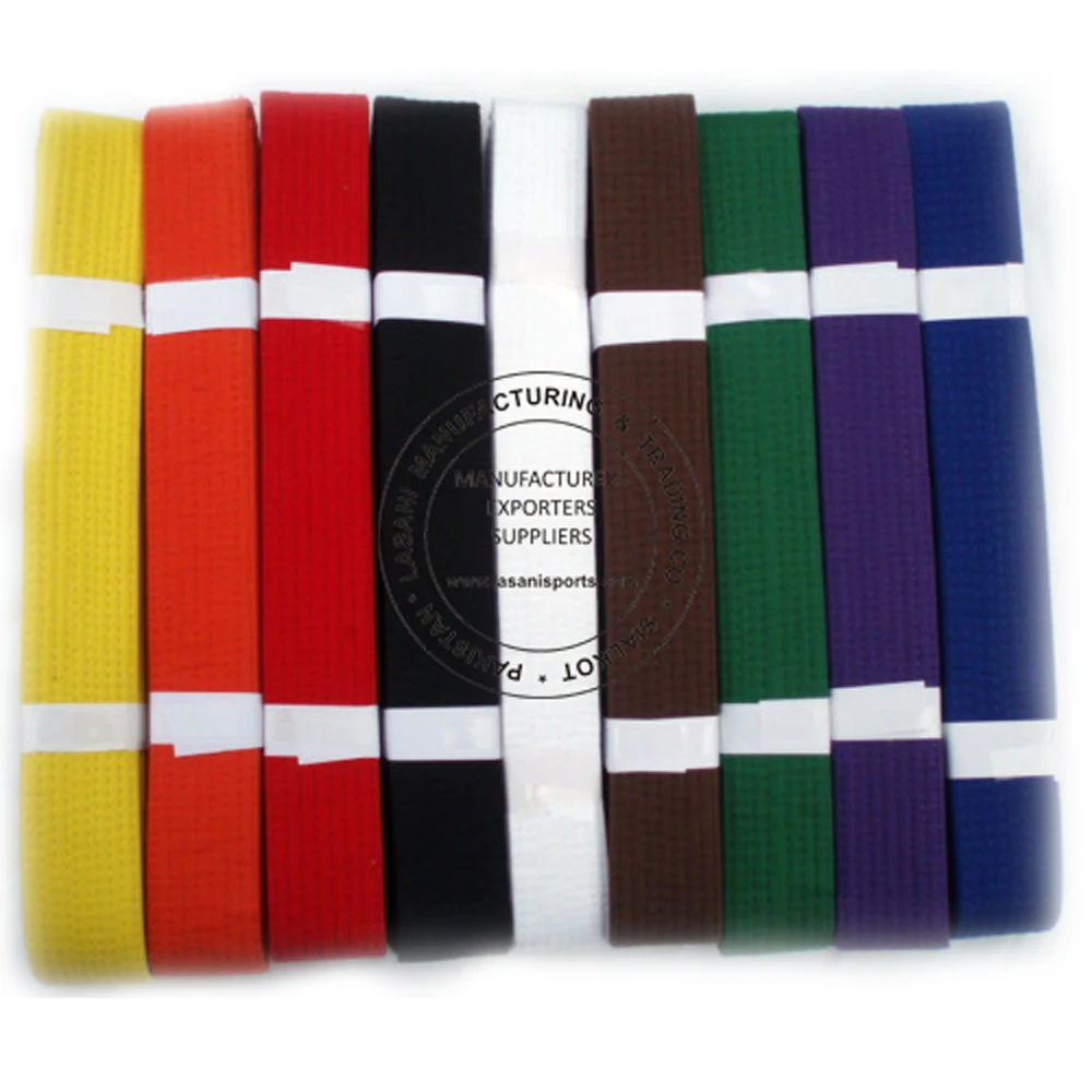 
Ремни для каратэ, цветные ремни для боевых искусств, аксессуары для одежды, тхэквондо 