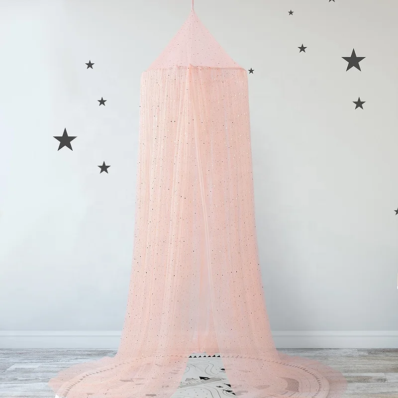 Новый дизайн, красивый кружевной складной навес с москитной сеткой в стиле принцессы