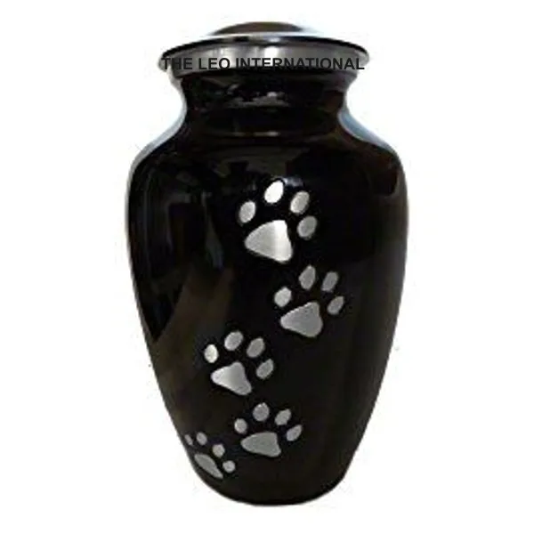 Pet Urns and Aluminum Metal For Dogs Cats Burial Funeral Keepsake Memorial Ashes Container Jar Pot 3x3x5 Inch