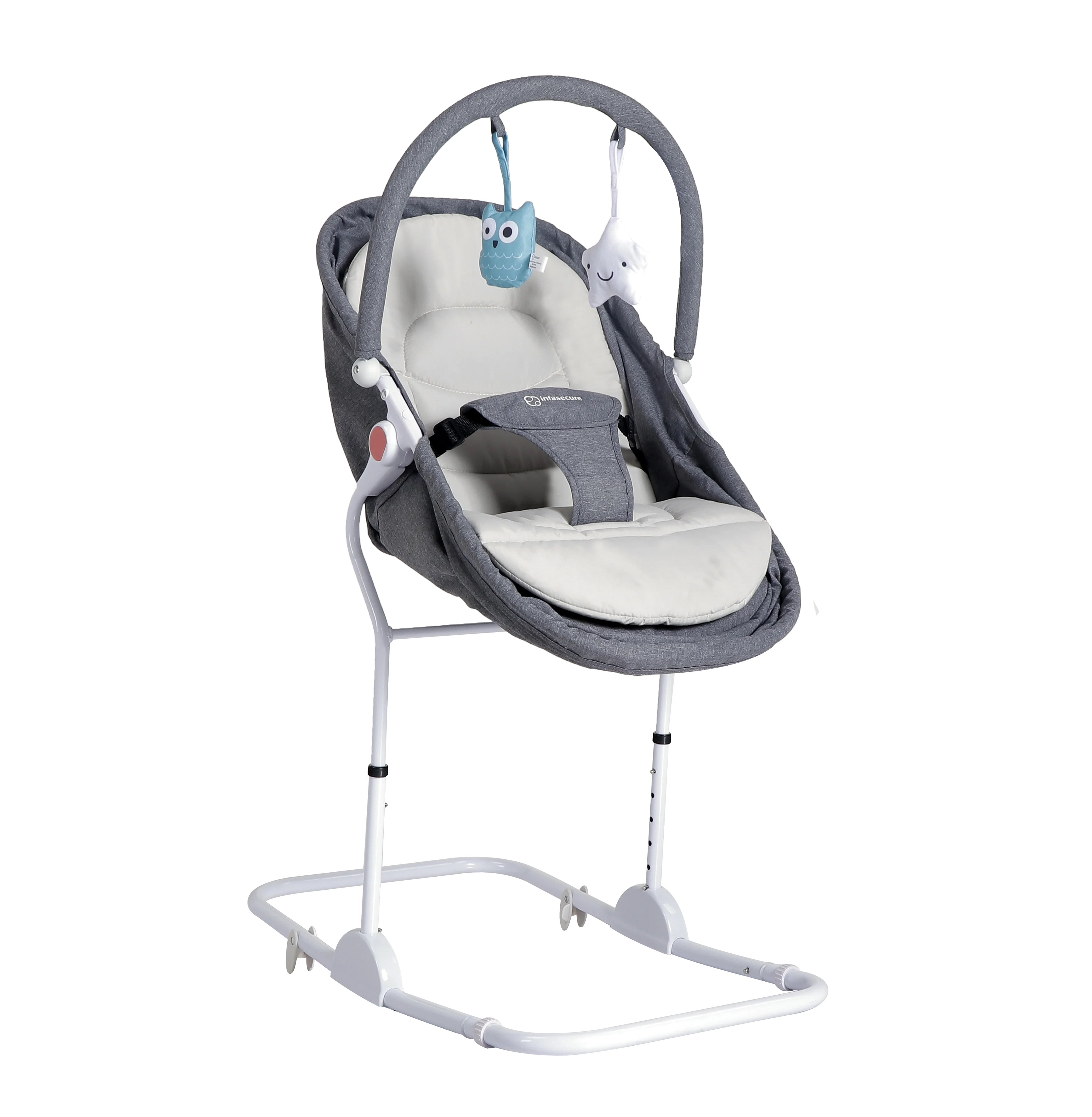 Портативное легкое причудливое детское кресло для ухода за ногами и игр, отвечает сертификату EN, 4 в 1, детское кресло rock, bassinet для новорожденного