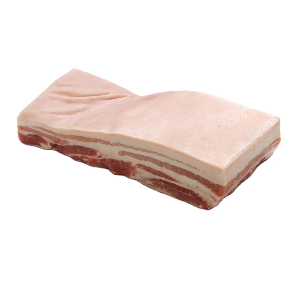 Frozen pork belly A grade single Ribbed rind for Worldwide Export