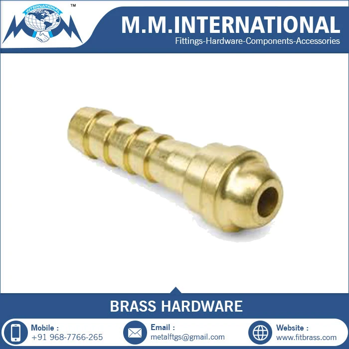 Brass Female Threaded Hose Nipple High Quality For Pipe And Gas Fittings