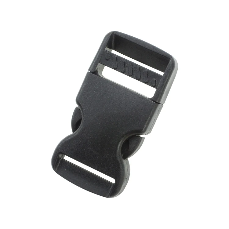 Streamline Plastic Side Release Buckle Single Side Adjustable Backpack Strap Plastic Buckle SSR/S50/S51