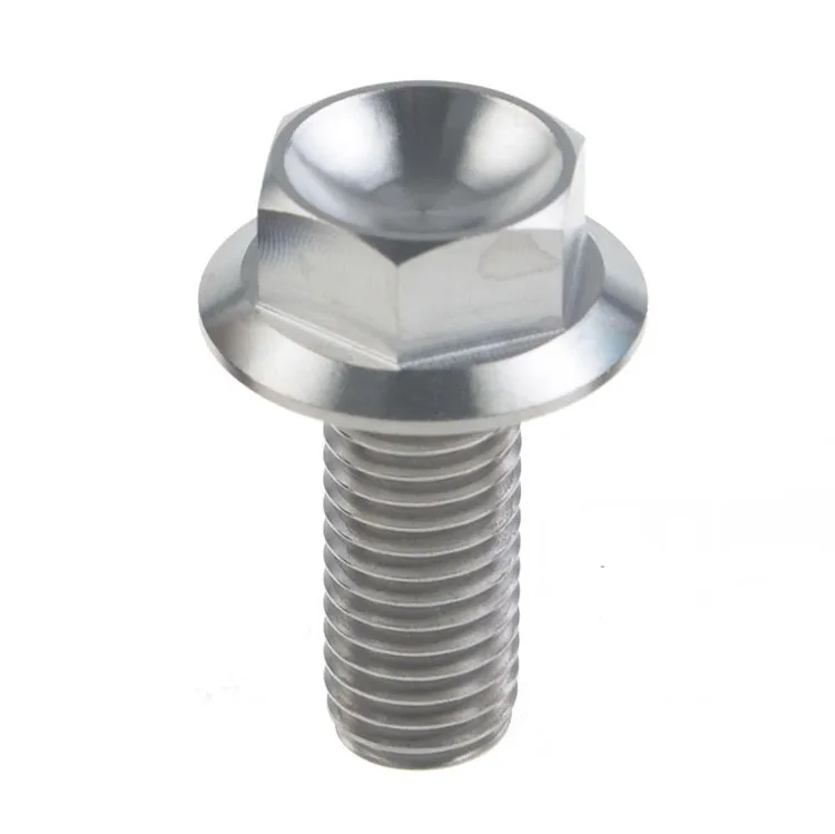 best price of M8 x25MM Titanium Flange head Bolts for motorcycle