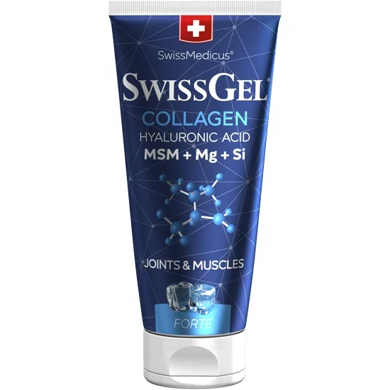 
SwissMedicus SwissGel with Marine Collagen Forte Cooling 200 ml 