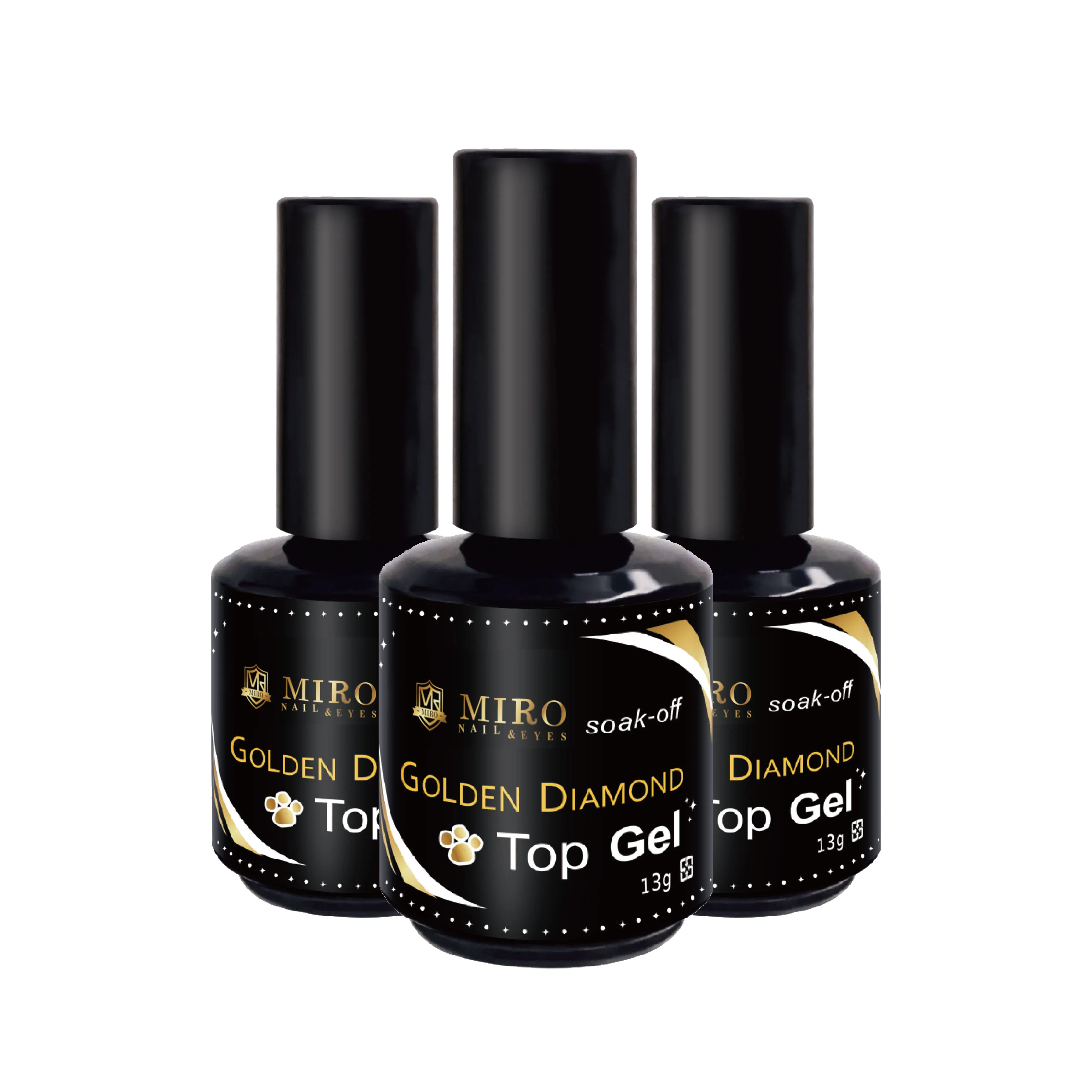 No wipe Super Quality Magnetic Cat Eye Gel Topcoat for nail beauty