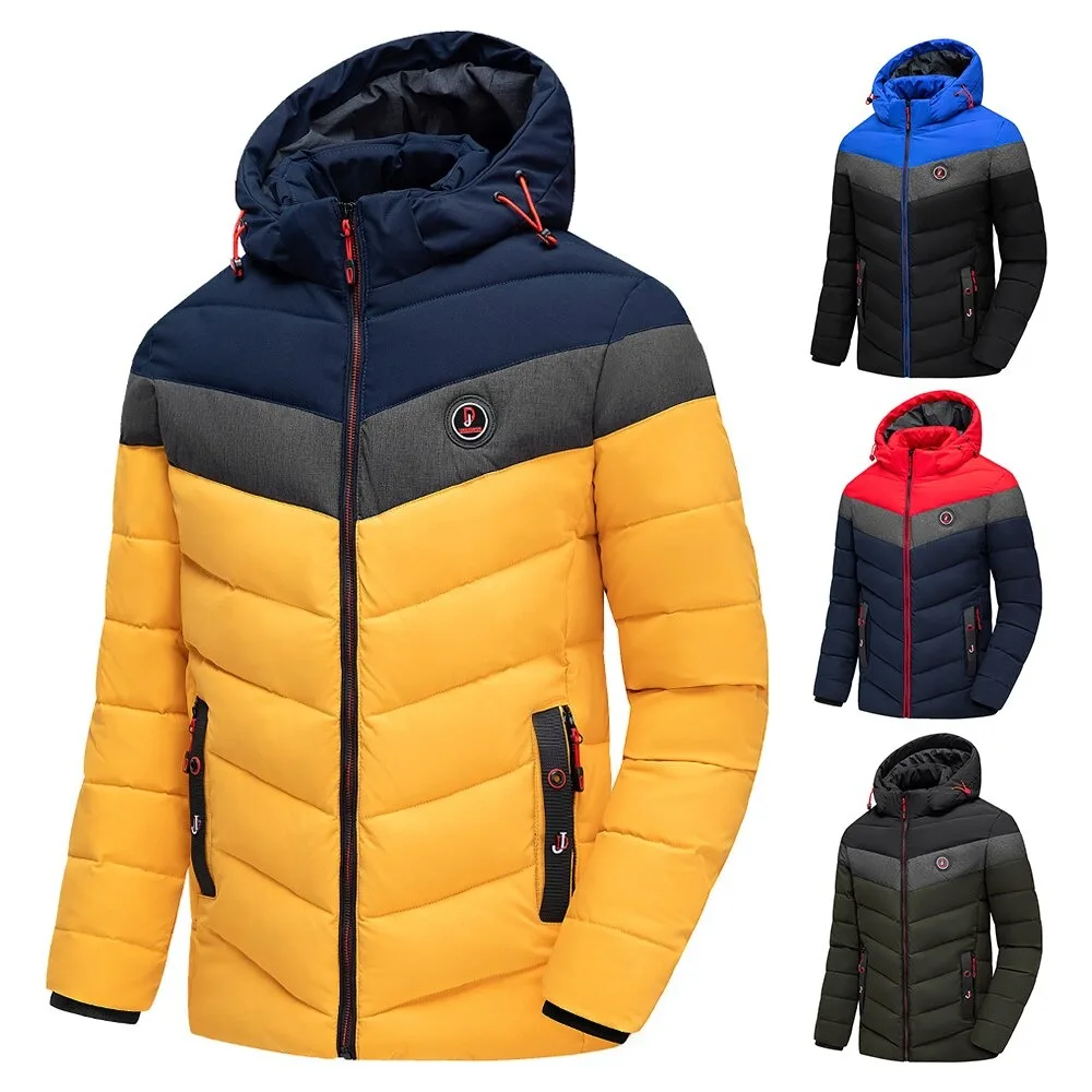2021 Wholesale shiny jacket men winter shiny puffer jacket men black bubble coats for men