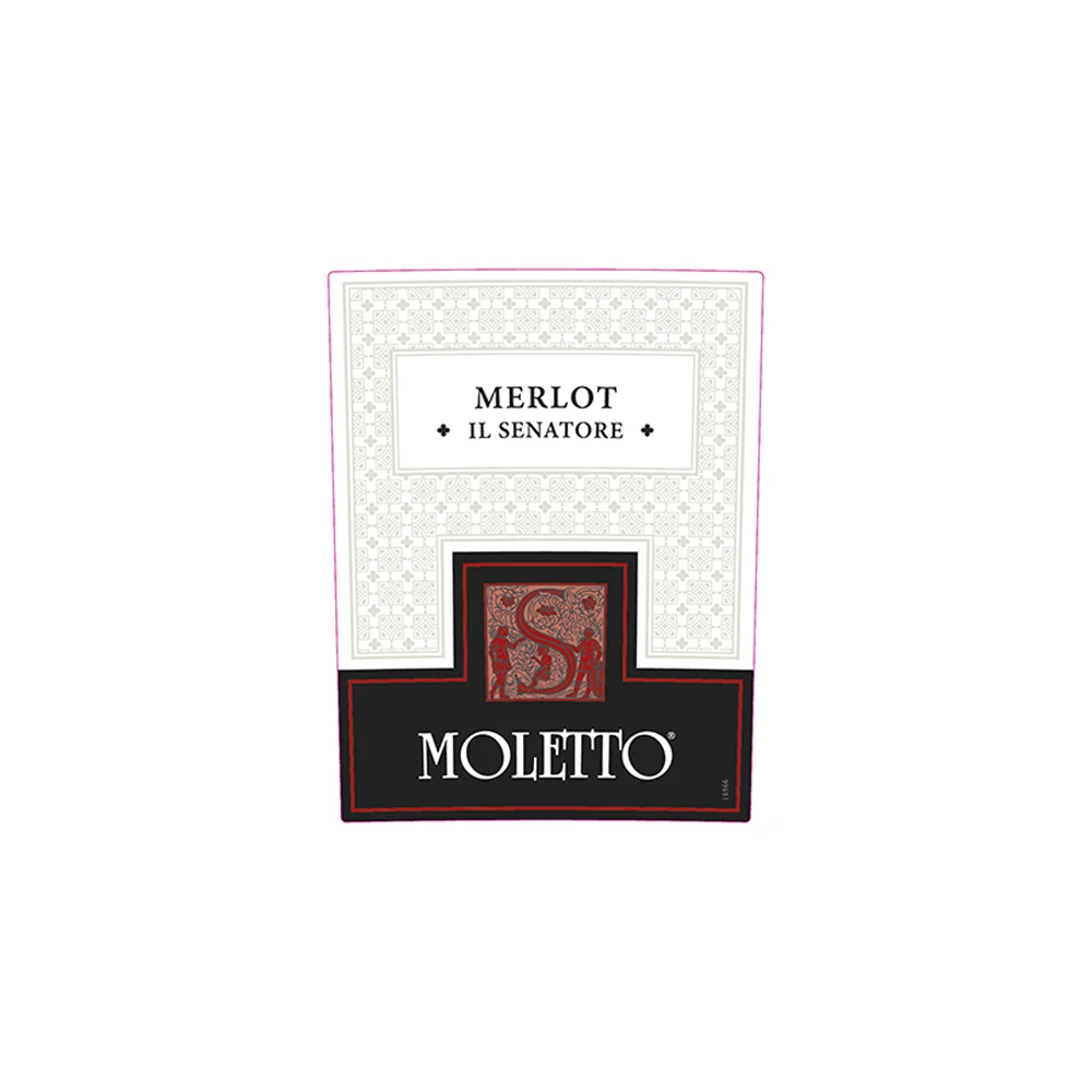  Выбор красного вина Il Senatore Merlot из итальянского венето произведено винограда Cabernet