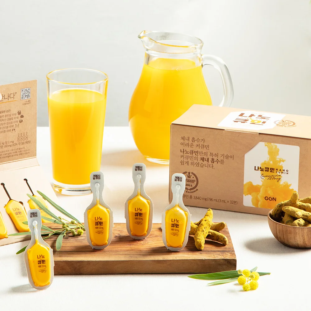 
Nano Curcumin Premium High Quality Healthcare Supplement Made in Korea Health Product 