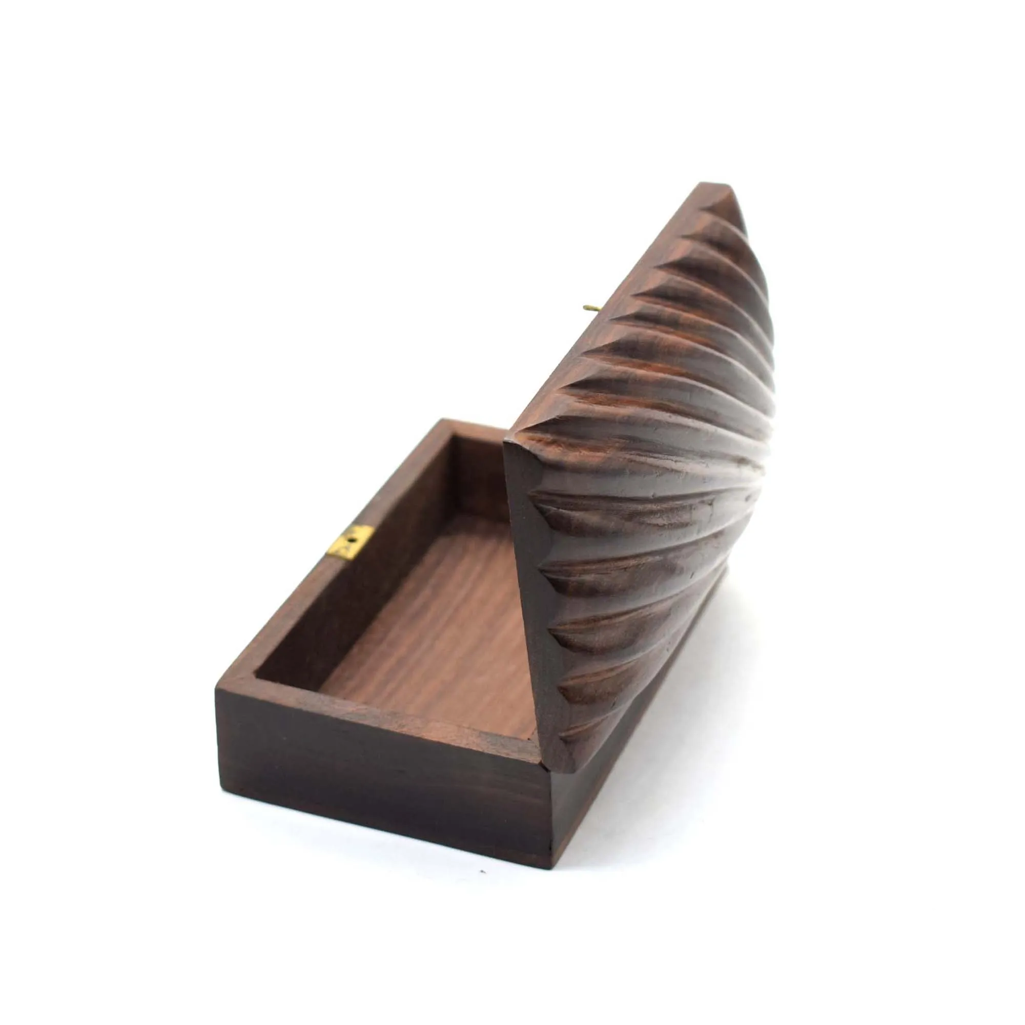 Unique Pattern Carving wooden & bamboo boxes wooden coin storage box Gift Keepsake Wooden Box