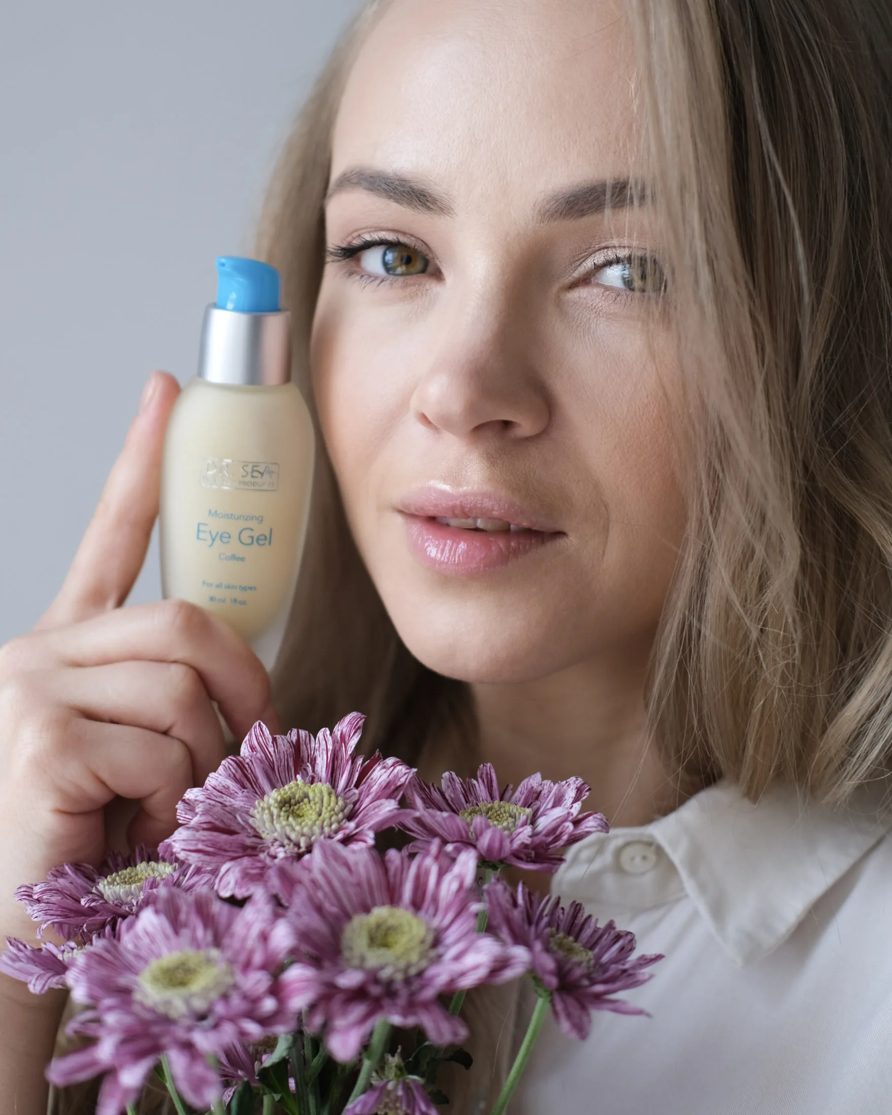 Dr Sea Moisturizing Eye Gel - Coffee Skin Care Product Adults Moisturizer Certified Regular Size 30 Ml 480 for Women,female